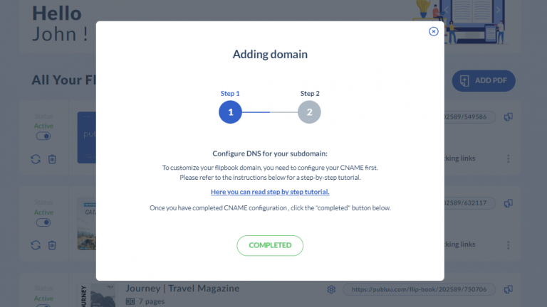 Configuring DNS records