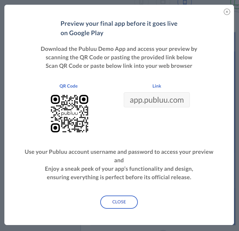 preview your app