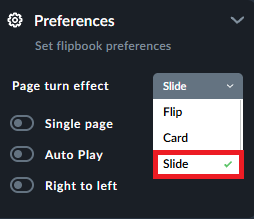 slide effect