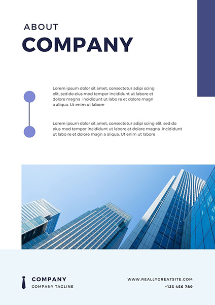 simple elegant modern business proposal template