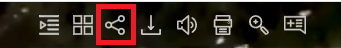sharing button tab