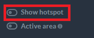 disable hotspot button