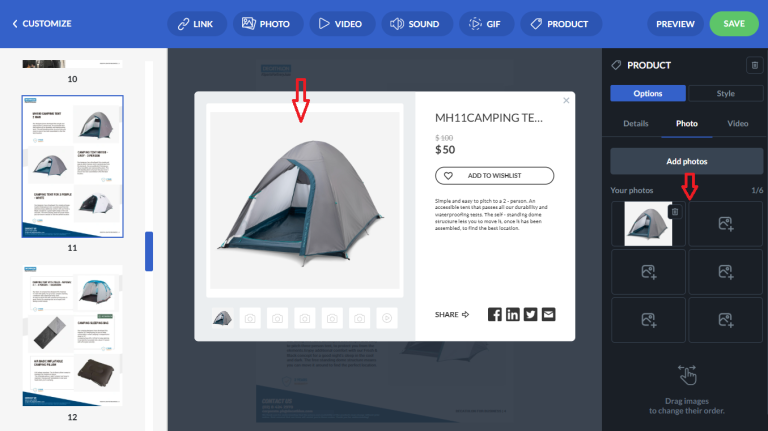 images of product tags