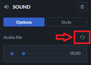audio replacement 