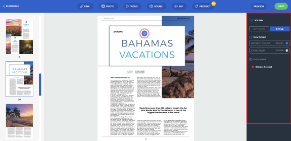 hotspot sound customized