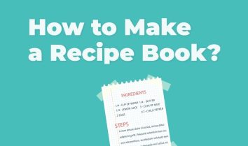 how to make a recipe book