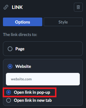 adding a link