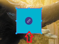resizing active area of the hotspot