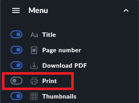 print tab
