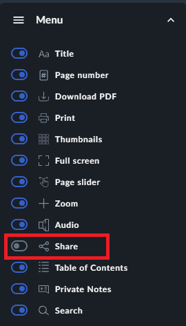 share button