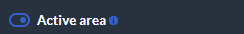 active area on