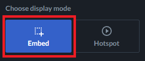 button embed
