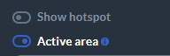 disabling showing hotspot