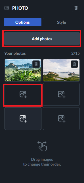 photo customization