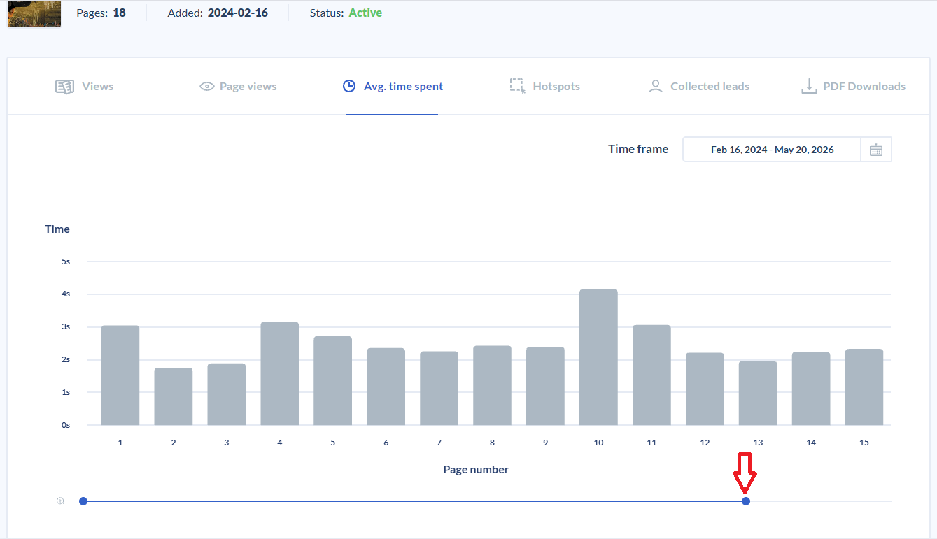slider page