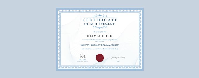 certificate template