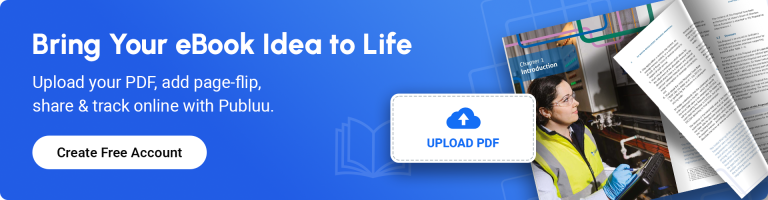 banner encouraging to create an ebook