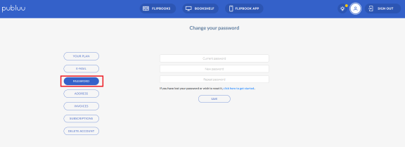 change password 
