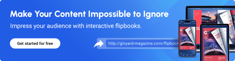 banner encouraging to create a digital magazine