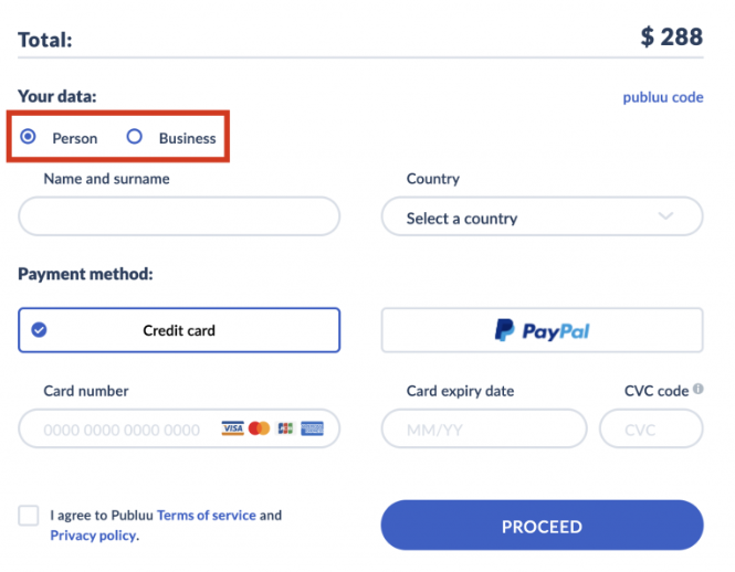 subscribing options