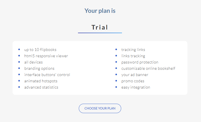trial account
