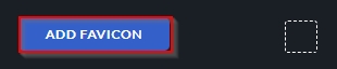 Add Favicon Button