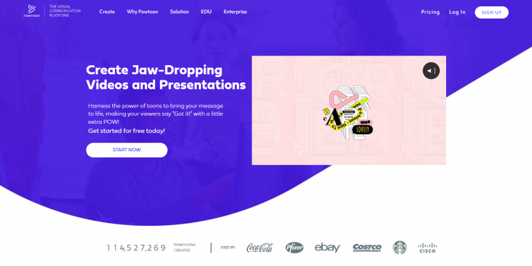 powtoon presentation website