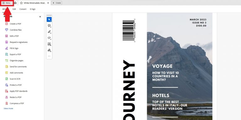 Optimizing PDF in Adobe Acrobat