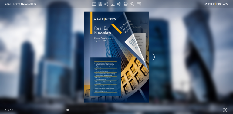 real estate newsletter example