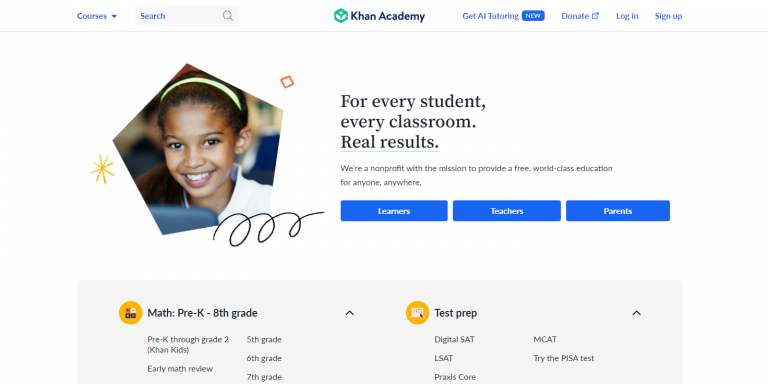 Educational content real-world example