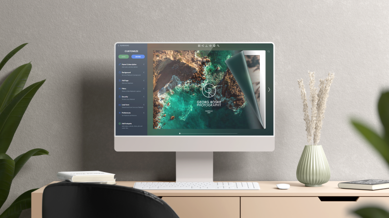 Desktop photo album online