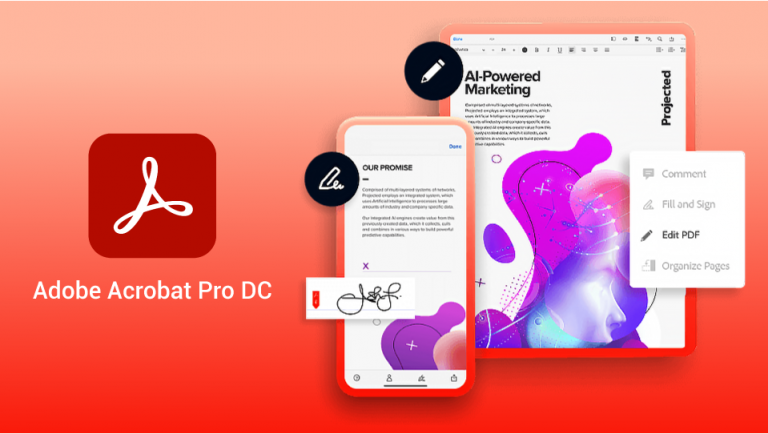 Adobe Acrobat Pro DC for pdf compression