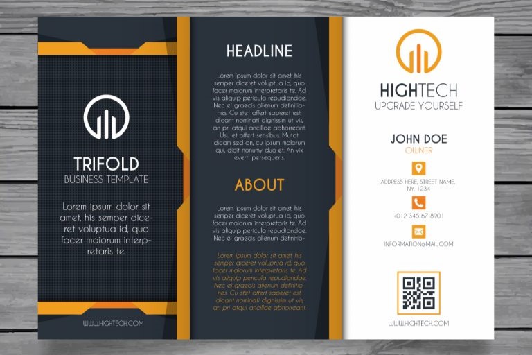 trifold medium brochure