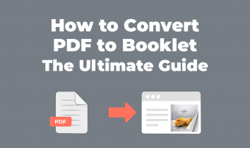 How to convert PDF to booklet