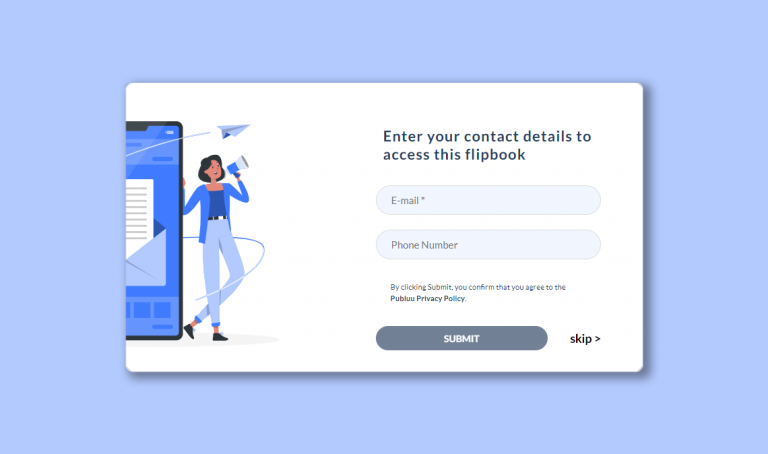 Adding a lead form to your online catalog