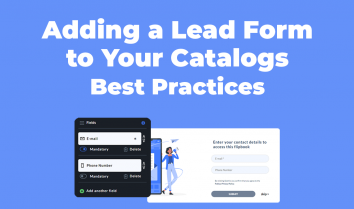 Adding a lead form to your catalogs