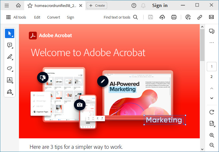 adobe acrobat