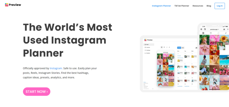 preview tool for social media planning