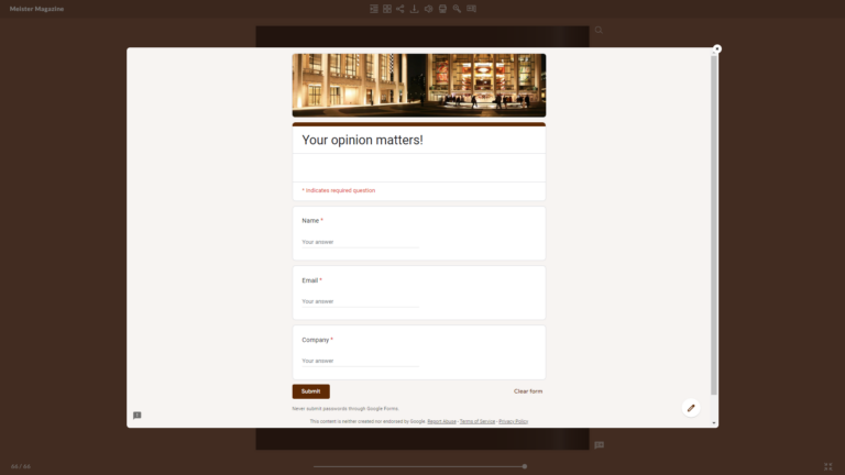 collecting customer feedback