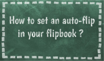 How to set auto flip in your flipbook