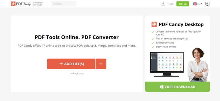 PDFcandy free online PDF tools