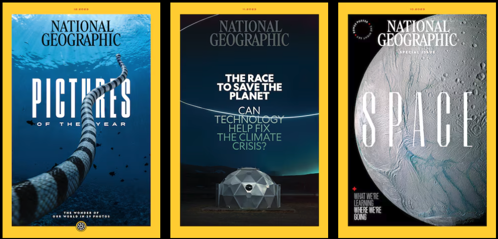 National Geographic Magazine Cover