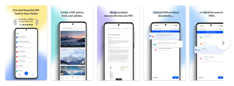 Smallpdf pdf edit tool app