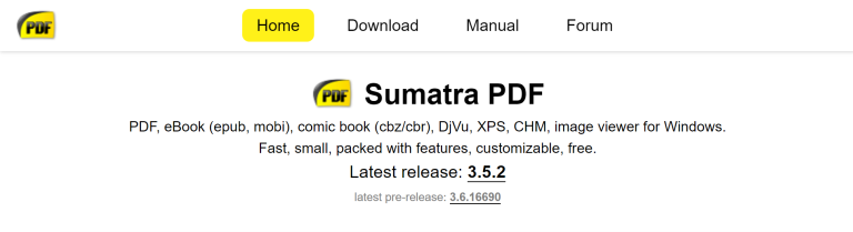 Sumatra-PDF-viewer