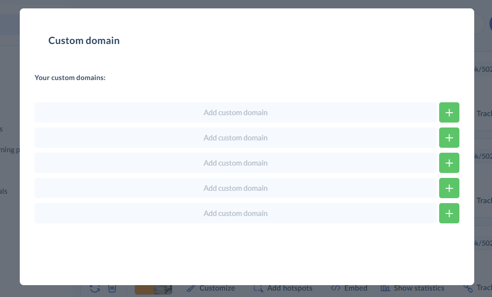 configuring a domain