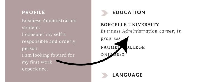 White-simple-student-cv-resume-template-education