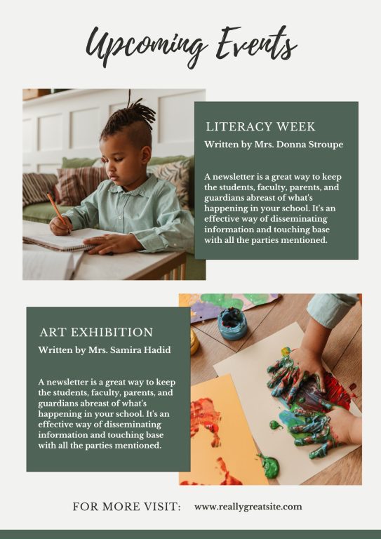 green-modern-school-newspaper-email-newsletter