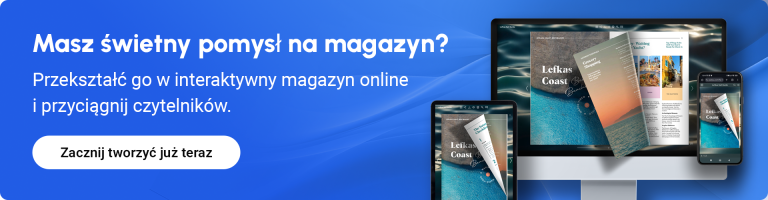 baner zachęcający do stworzenia magazynu online
