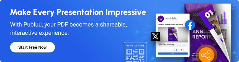 banner encouraging to create a digital presentation