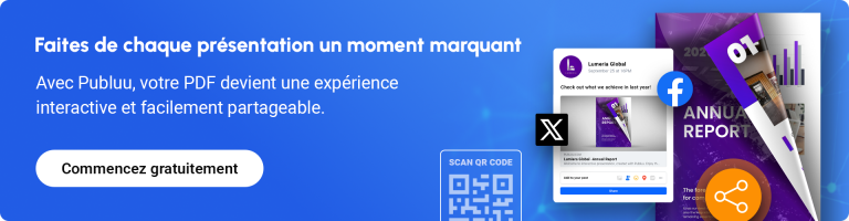 bannière encourageant à créer une présentation numérique